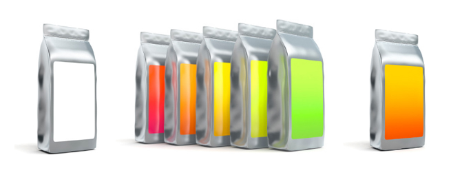 ตัวอย่างซอง เครื่องบรรจุแนวตั้ง