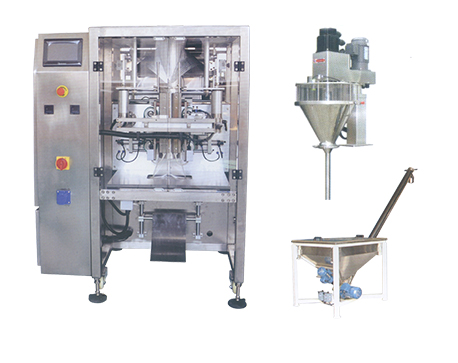 เครื่องบรรจุแนวตั้ง ผง แป้ง